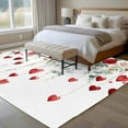 thumbnail image 5 of Valentine's Day Washable Area Rug 5 x 8 ft Red Love Heart, Soft Non Slip Rugs Stain Repellent Indoor Felt Carpet for Living Dining Room Bedroom Home Office, 5 of 9