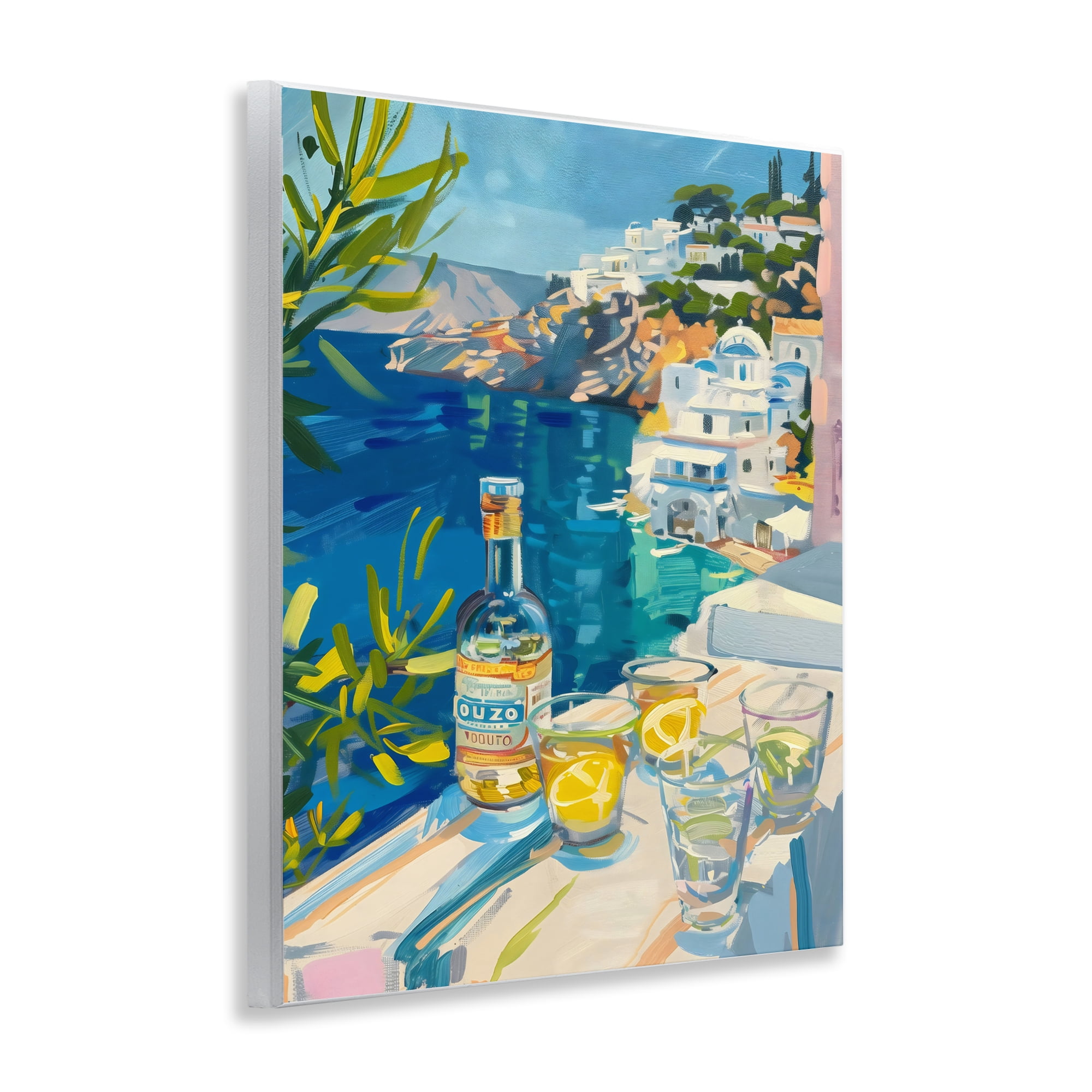 Stupell Industries Drink By The Sea Balcony Wall Plaque Art, design by The Prints Vibe