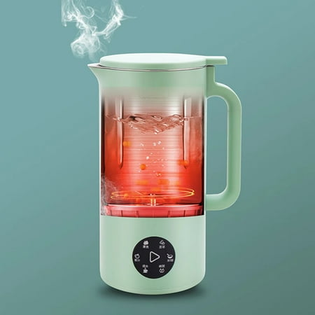 

YEYNGQC Multifunction Soymilk Maker 350mL Juicer Soy Milk Machine with Stainless Steel and Blade Multi Cooker Mixer Cereal Baby Food