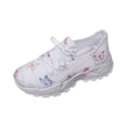 thumbnail image 2 of Women's Breathable Hollow Mesh Orthopedic Walking Shoes Flower Pattern Sneakers Colorful Tennis Shoes Comfort for All-Day Wear, 2 of 6