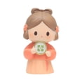 thumbnail image 1 of Bonita mini estatua de niña en miniatura, figura de muñeca, adorno artesanal de escritorio para dormitorio. Estilo A, 1 of 9