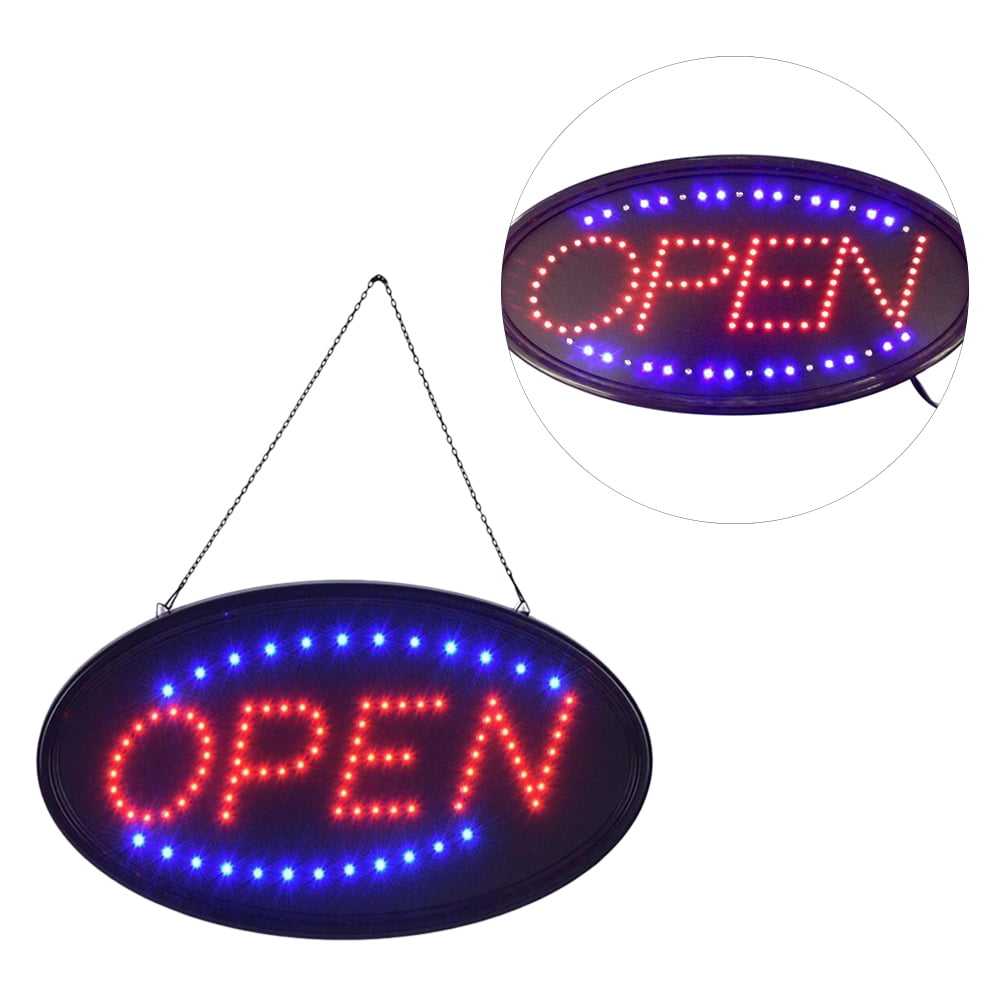LED Open Sign High Visibility Advertising Board Flashing Electric Display Sign for Walls Window