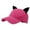 Hot Pink, variant on Cute Cat Ear Baseball Cap for Men Women Wide Brim Funny Baseball Hat