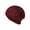 Wine Red, variant on Women Cotton Slouchy Crochet Beret Handmade Cutout Floral Beanie Hat