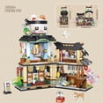 thumbnail image 3 of Bloques de construcción creativos para niños, juguete de ladrillos para armar Casa de peces marinos, serie MOC, ideal para regalo, 2023, 3 of 4