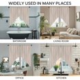 thumbnail image 3 of Beige Pink Floral Swag Valances for Windows, Kitchen Curtains 36 Inch Length 2 Panels Set, Spring Flowers Short Curtains for Small Windows Rod Pocket Cafe Curtains Drapes 28"x36", 3 of 8