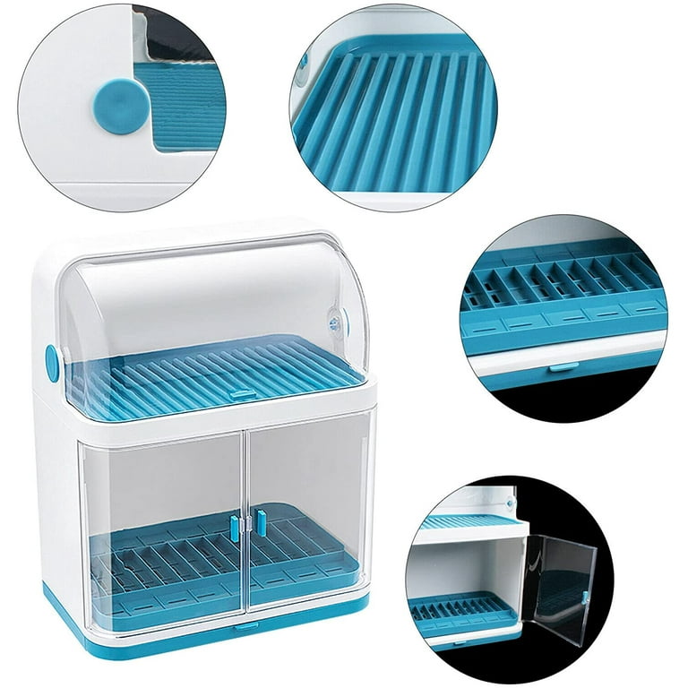 Plastic Forte Large Dish Drying Rack with Tray - Available in differen –  KATEI UAE