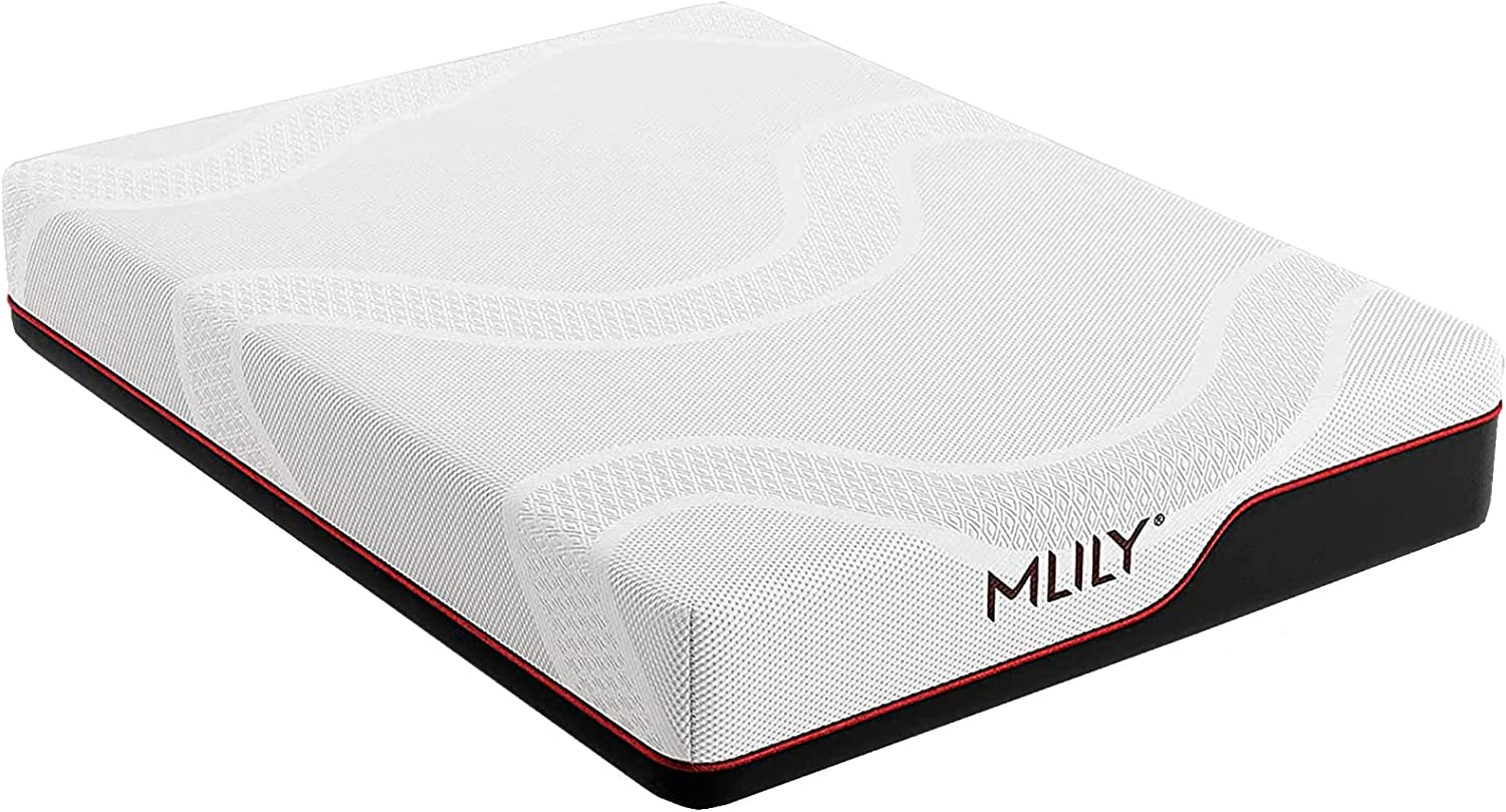 MLILY 12 Inch King Mattress Manchester United Memory Foam Mattress in a