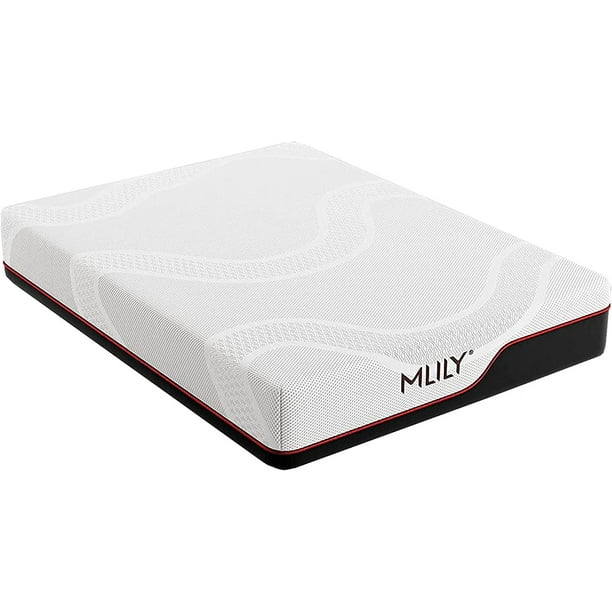MLILY 12 Inch King Mattress Manchester United Memory Foam Mattress in a Box Made in USA Medium