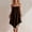 Brown, variant on Ygbgbb Women's Lace-Trim Cami Dress, Spaghetti Strap Asymmetric Hem, Casual Lightweight Summer Sundress Black M