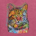 thumbnail image 2 of Dean Russo If Cats Could Talk Cat Lover Unisex Crewneck Graphic Sweatshirt, Vintage Heather Red, X-Large, 2 of 6