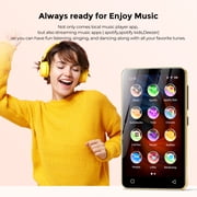 160GB MP3 Player with Bluetooth, S4 WiFi Music Player with Spotify, Spotify Kids, Audible, 4 Android MP4 MP3 Player for Kids (Black_Gold)