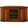 thumbnail image 1 of Leick Furniture Meuble Télé d'Angle de 46 Pouces en Fini Chêne Bruni, 1 of 6