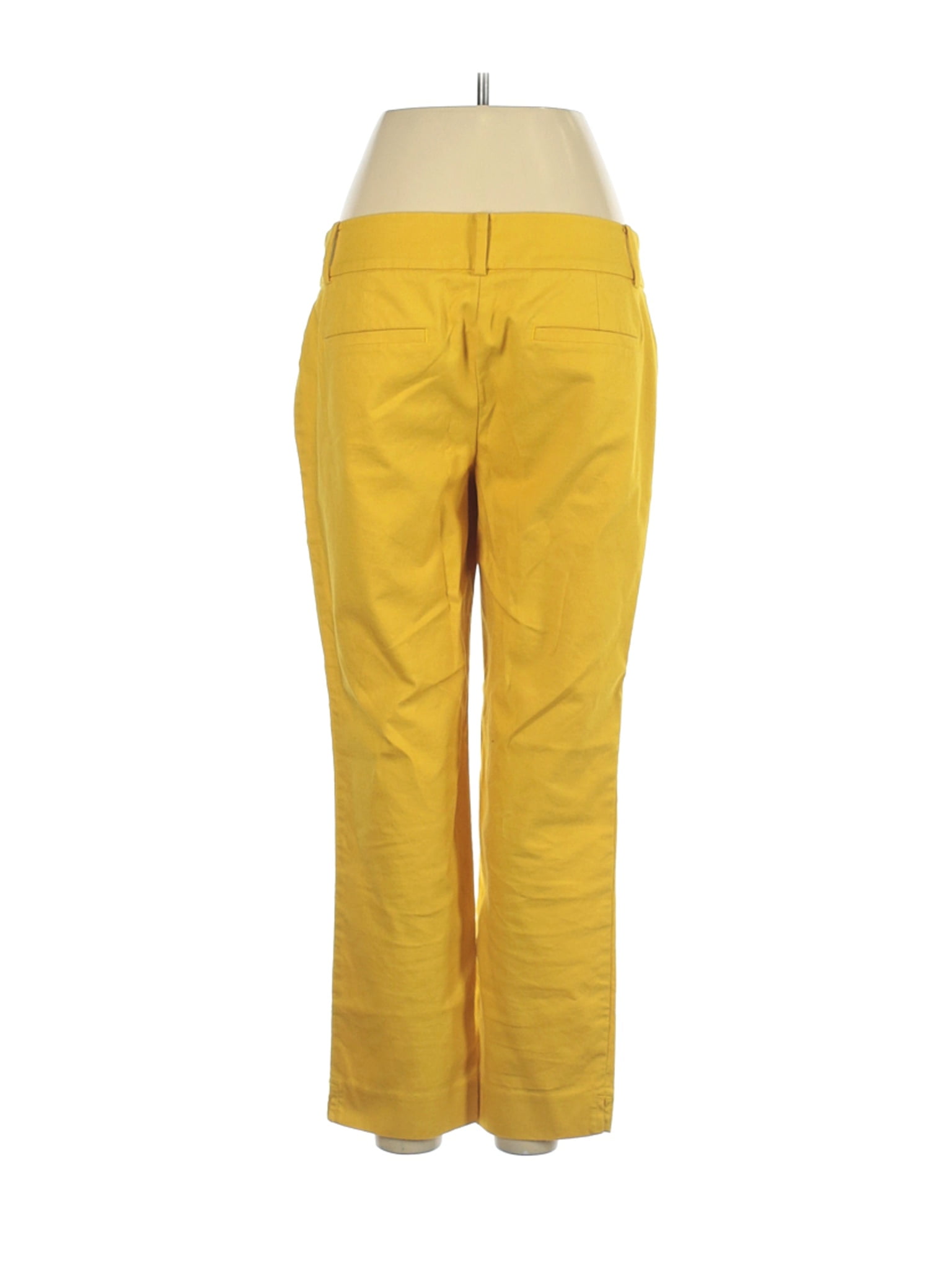ann taylor loft yellow pants