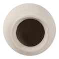 thumbnail image 3 of Decorative Terracotta Vase for Living Room Decor - Stylish Home Decor Accent for Bedroom, Office Spaces, or Table Centerpiece - Casual Flower Vase for Hallway Styling or House Decor - 11", Ivory, 3 of 12
