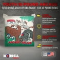 thumbnail image 4 of Morrell Youth Arcade Field Point Archery Bag Target for 30lb Bows, 4 Pack, 4 of 9