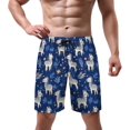 thumbnail image 2 of NICKSUN Men's Swim Trunks, Cute Print Quick Dry Summer Board Beach Shorts with Mesh Lining and Pockets, 2 of 6
