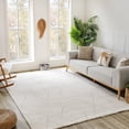 thumbnail image 4 of Rug Branch Casa Modern Abstract Indoor Area Rug, Beige Cream - 5'x7', 4 of 8