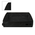 thumbnail image 4 of Caja de arena plegable para gatos, impermeable, portátil, de tela Oxford, bandeja plegable para arena para gatos, 50x40cm, color negro, 4 of 5