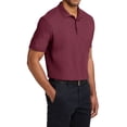 thumbnail image 4 of Mafoose Men's Stain-Release Polo Shirt Burgundy X-Large, 4 of 5