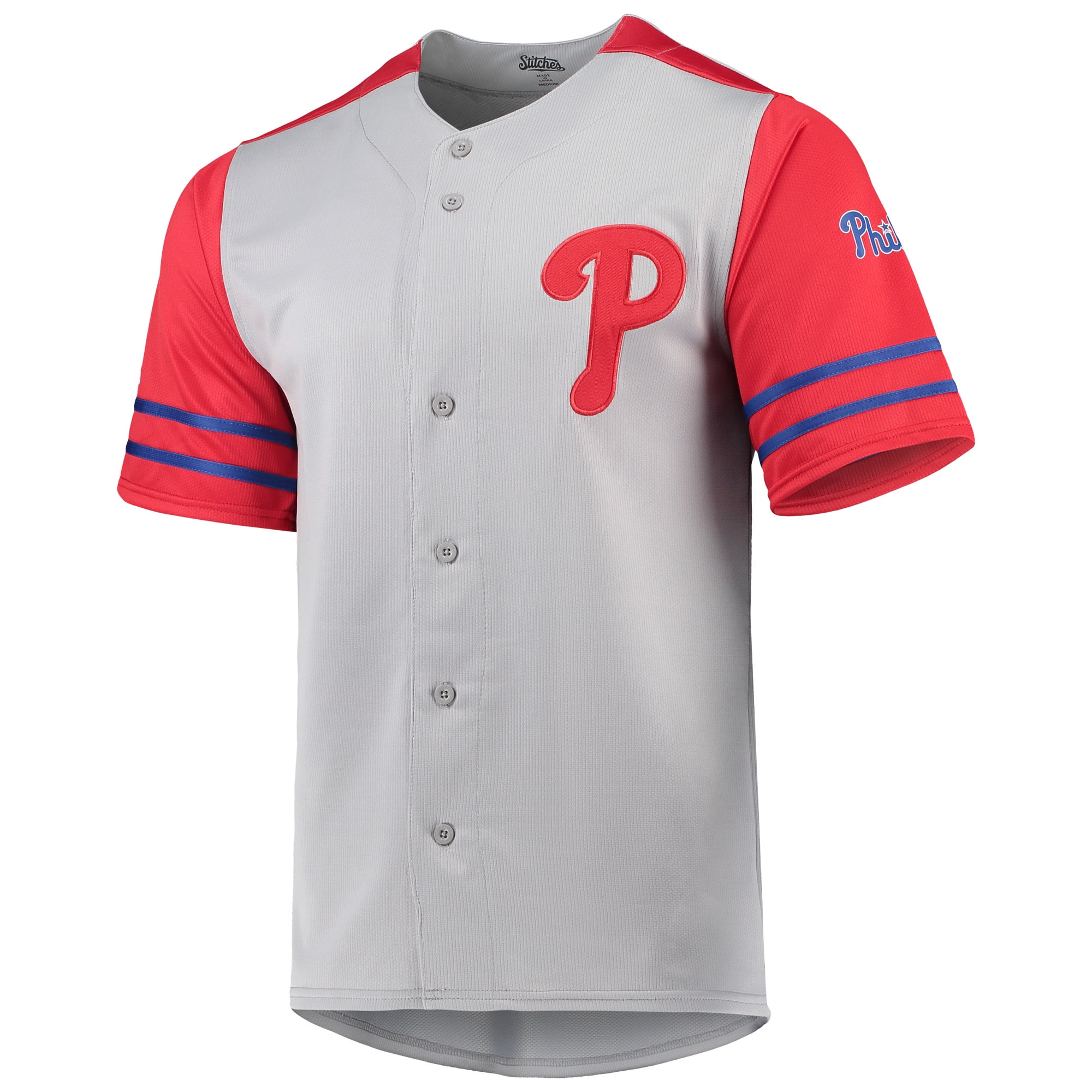 phillies button down shirt
