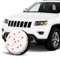 thumbnail image 4 of Kll Red Coral And Scallop Seashell Tire Cover,Universal Wheel Tire Cover For Trailer, Rv, Suv, Truck,Camper And Many Vehicle,(16 Inch), 4 of 8