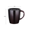 thumbnail image 1 of Ounissouiy Taza de café Taza de acero inoxidable de estilo contraído con tapa creativa adecuada para la barra de la cafetería de la oficina en el hogar Almacenamiento y organización del hogar Ounissouiy HA023077-00, 1 of 6