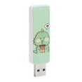 thumbnail image 1 of Unidad flash USB 2.0 Bling Bling 32 GB pequeño dinosaurio con té con leche, 1 of 10