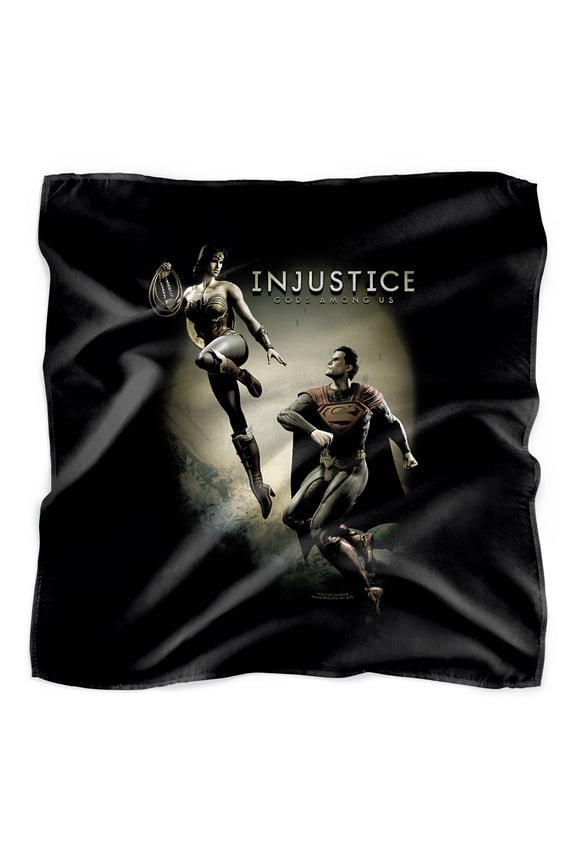 Injustice: Gods Among Us Battle of the Gods Bandana (21 in x 21 in)