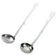 thumbnail image 3 of 1 juego de colador y cuchara de acero inoxidable con gancho para olla caliente (plata), 3 of 5