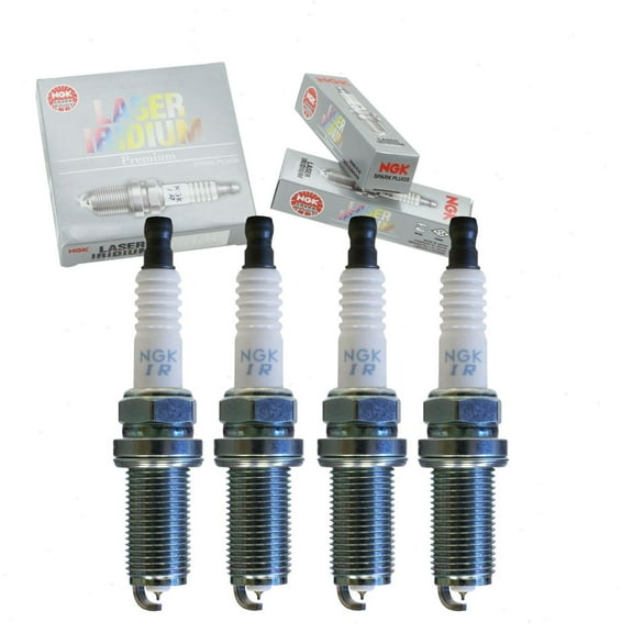 4 pc NGK Laser Iridium Spark Plugs compatible with Subaru Forester 2.5L H4 2009-2013