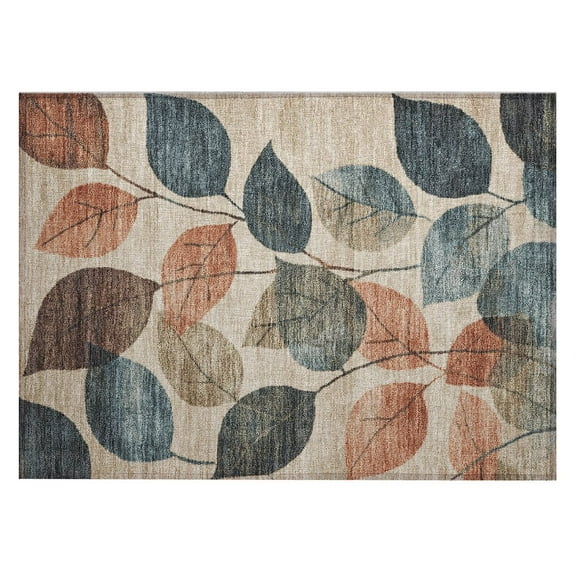 Dalyn Rugs Machine Washable Indoor/Outdoor Chantille Beige 1'8" x 2'6" Rug
