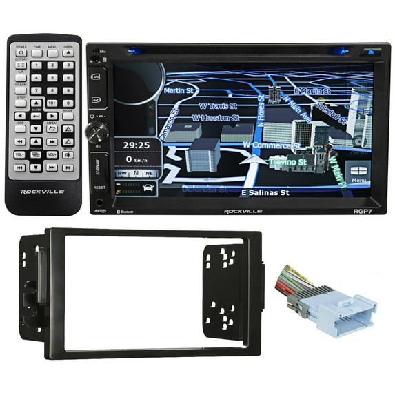 Navigation/DVD/iPhone/Pandora/Bluetooth/USB Receiver For 04-05 Saturn All-Models