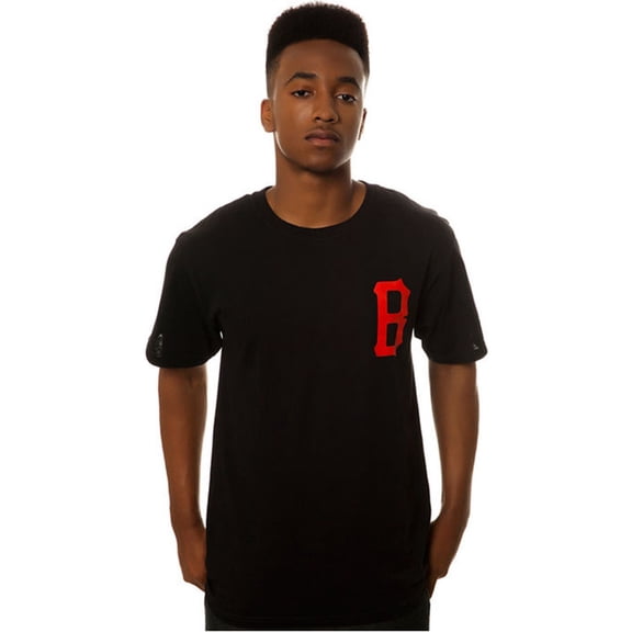 Black Scale Mens The B Logo Graphic T-Shirt, Black, Small
