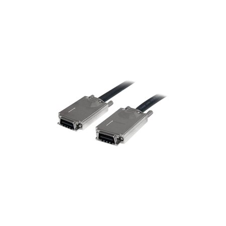 UPC: 0065030826457 | StarTech.com Model SAS7070S100 39.37 Serial Attached SCSI SAS Cable – SFF-8470 to SFF-8470