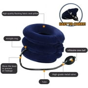 Cervical Neck Traction Device for Instant Neck Pain Relief - Inflatable & Adjustable Neck Stretcher Neck Support Brace, Best Neck Traction Pillow for Home Use Neck Decompression
