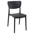 thumbnail image 1 of Compamia Monna Chaise de Salle à Manger d'Extérieur Noire, 1 of 8