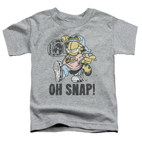 Garfield - Oh Snap - Toddler Short Sleeve Shirt - 3T