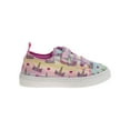 thumbnail image 2 of Nanette Lepore Toddler Girls Hook & Loop Flat Heel Canvas Sneakers - Multicolored, Size: 8, 2 of 7