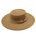 thumbnail image 2 of AWZXDE Men Women Stylish Large Brim Design Sun Hat Outdoor Leisure Jazz Hat Every Season, 2 of 2