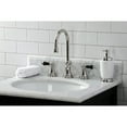 thumbnail image 3 of Kingston Brass KS2986PKL Duchess Widespread Bathroom Faucet with Brass Pop-Up, Polished Nickel, 3 of 8
