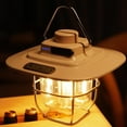 thumbnail image 3 of Lámpara de batallón de rocío Luz de camping retro LED Linterna de camping Lámpara de tienda recargable Banco de energía portátil a prueba de agua Atenuación continua para tienda de campaña Senderismo Maboto  Lámpara de batallón de rocío, 3 of 7
