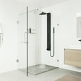 thumbnail image 6 of VIGO Bowery 58 in. H x 5 in. W 4-Jet Shower Panel System with Square Rainhead, Tub Filler and Hand Shower Wand in Matte Black, 6 of 13