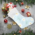 thumbnail image 6 of Coolnut Christmas Stocking Personalized Daisy Large Candy Stocking Hanging Gift Xmas Stockings Decoration 2PCS for Family Holiday Party Ornaments Decor Fireplace, 6 of 7