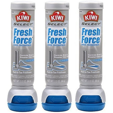 Fresh Force Shoe Freshener Aerosol, 3 Pack by Pack of 3 By Kiwi