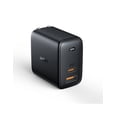 thumbnail image 1 of Aukey Omnia Cargador PA-B3 65W 2 puertos USB-C y USB-A Negro AUKEY PA-B3, 1 of 2
