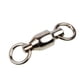 thumbnail image 4 of Wosthever 30 piezas de conectores giratorios de pesca de cobre, mango de anillo, rodamiento de bolas giratorio extraíble, accesorios para Type2 NO2, 4 of 6
