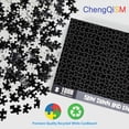 thumbnail image 4 of 1000 Pieces Puzzles for Adults Black Puzzle All Black Jigsaw Puzzles 29.5" x 19.7", 4 of 16