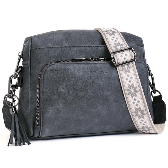 Bandolera POIUGOYA de cuero vegano de moda para mujer