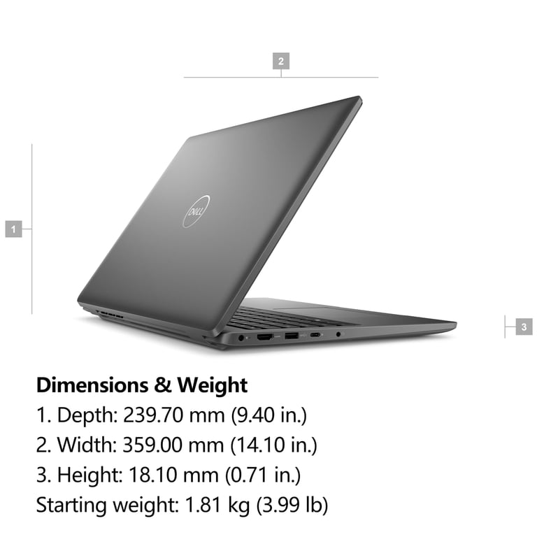 Dell Latitude 3550 Business Laptop Computer, 32GB DDR5 RAM, 1TB
